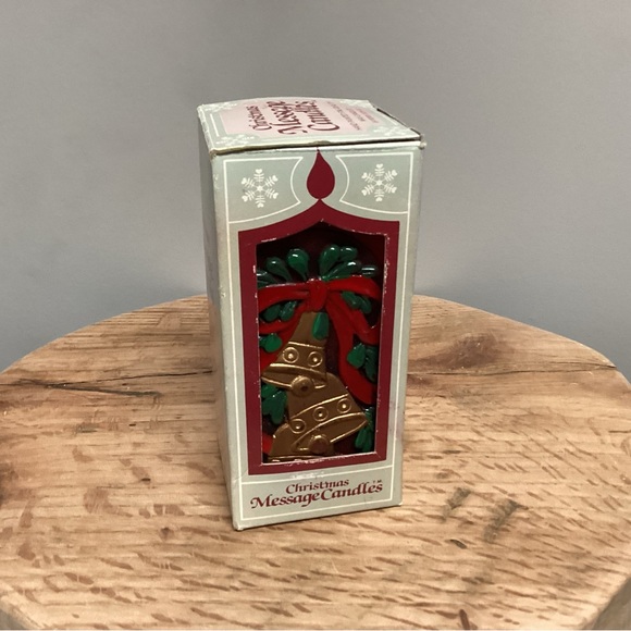 🔴 Vintage & New, Never Lit - Jasco Christmas Joy / Bell Candle - Christmas - Picture 5 of 14